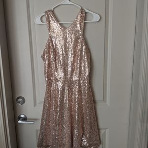 NWT size 10 Kate Hesin sequin gown